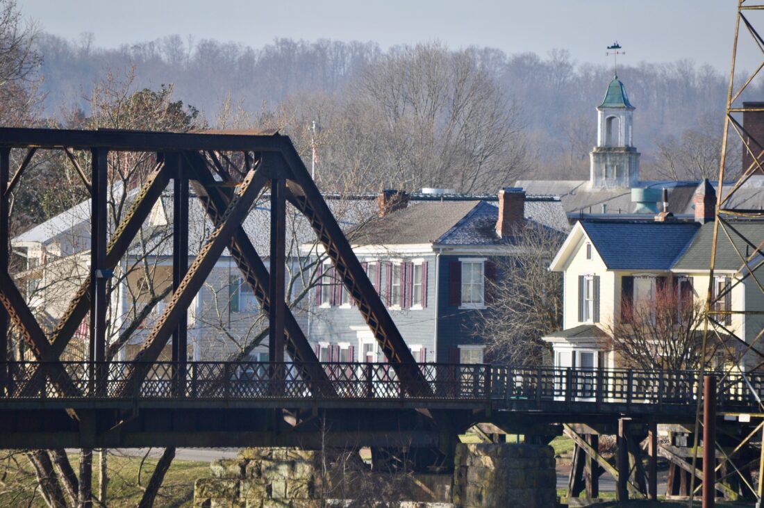 Historic Harmar Bridge repair continues News, Sports, Jobs News and Sentinel